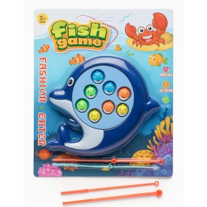 JUEGO DE PESCA GRANDE DELFIN A PILA COD2198